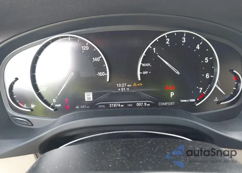 2021 BMW X3 Sdrive30I z USA, uszkodzony, nr VIN 5UXTY3C06M9E37250